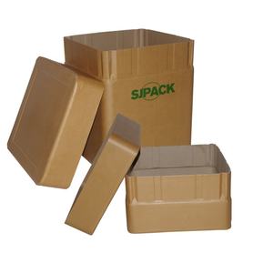 Bidones, Cubos y Barriles Cuadrados de Papel Kraft de 21L - 73L - Product Image 1