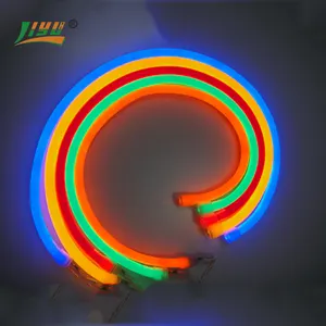 6mm 8mm Lasers chneid beschilderung 12 einfarbig RGB 2.5CM 1cm schneid bare DC12V PVC-Licht leiste flexible Neon-LED für Leucht reklame