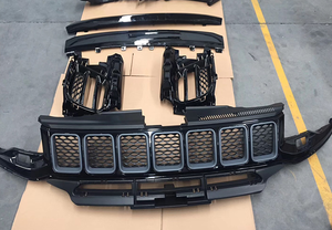 Accesorios de coche Facelift parachoques Kit de carrocería actualización <span class=keywords><strong>SRT</strong></span> 8 Kits de carrocería para Jeep <span class=keywords><strong>Grand</strong></span> <span class=keywords><strong>Cherokee</strong></span> <span class=keywords><strong>2014</strong></span> + - Product Image 5