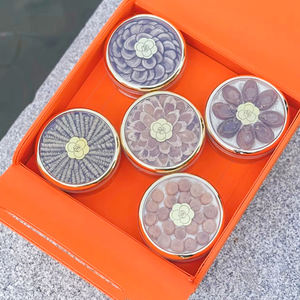 Роскошная премиальная кожаная Подарочная коробка для шоколадного лунного пирога, металлическая жестяная загар 2025 Mooncake, коробка для холодного хранения - Product Image 4