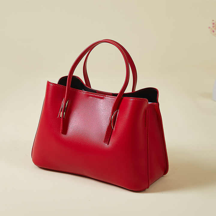 hot sell  handbags for women top quality purses and handbags women red color luxury custom tote bag