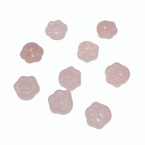 Sculptures de pattes de chat en cristal de haute qualité, matériaux mixtes, pour la décoration - Product Image 1