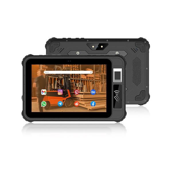 Custom Industrial Rugged Barcode Scanner Ip65 Android Tablet Pc Handheld Pda Qr Code Fingerprint Nfc Reader 8 Inch Rugged Tablet
