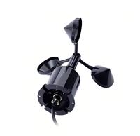 Sensor Kecepatan Angin RS485 Anemometer Cangkir Plastik untuk Pemantauan Lingkungan Arduino dan Sistem Meteorologi
