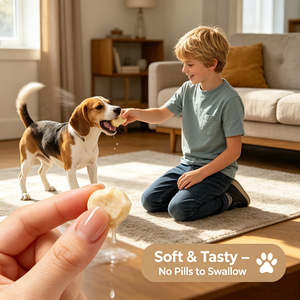 Tabletas Masticables Blandas <span class=keywords><strong>para</strong></span> la Desintoxicación del Hígado de Perro OEM - SAMe 225mg Silybin, Suplemento Antiinflamatorio y de Regeneración Hepática <span class=keywords><strong>para</strong></span> <span class=keywords><strong>Perros</strong></span> Mayores - Product Image 6