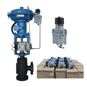 วาล์วควบคุมดิจิตอลนิวเมติกส์ SVI3 SVI1 SVI2พร้อมวาล์วลดความดัน masoneilan 78-40 - Product Image 1
