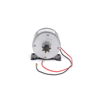Moteur miniature MY1025 pour moto, scooter électrique, petit moteur de surf 24V 250W 2750 tr/min