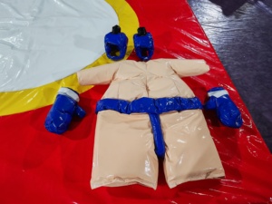 Jeux sportifs d'intérieur et d'extérieur avec combinaisons <span class=keywords><strong>de</strong></span> <span class=keywords><strong>sumo</strong></span> gonflables en PVC pour adultes ou enfants - Product Image 4