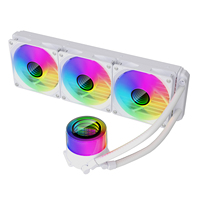 Pendingin CPU AIO Cair ESGAMING Berkinerja Tinggi 360mm 12V ARGB Radiator PC Air 70000 Jam Pendingin Komputer Gaming