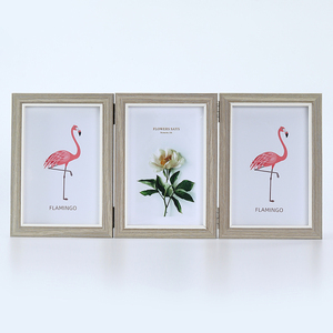 Di alta qualità classico Vintage marrone MDF Collage Photo Frame all'ingrosso in piedi appesi decorazioni da parete Art cornici - Product Image 2