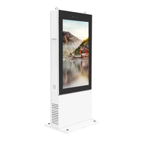 HONGNUO Büyük Boy OEM LCD Reklam Ekranı 65 İnç Dijital Tabela 4K Ultra HD Geniş Görüş Açılı Ticari Ekran