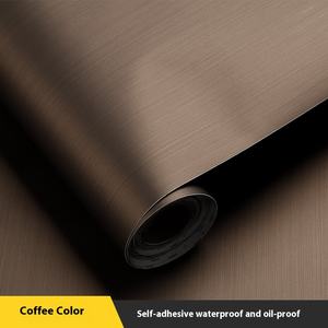 <span class=keywords><strong>Film</strong></span> protecteur en PVC de couleur unie Rouleau auto-adhésif de papier peint épaissi <span class=keywords><strong>pour</strong></span> chambre à coucher salon rénovation verre - Product Image 6