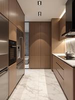 Customizable Modular Hotel Project Contemporary Small Kitchen Sets Mini Kitchen Drinking Water Cabinet Design Apartment Mall