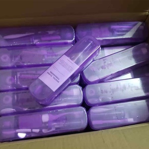 8 Uds herramientas dentales caja de cepillo de dientes de ortodoncia portátil Kits de cuidado <span class=keywords><strong>bucal</strong></span> Kit de viaje - Product Image 4