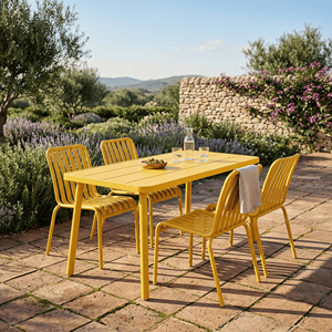 All Weather Available Waterproof Performance Custom Dinning <strong>Table</strong> and Chair <strong>Outdoor</strong> Aluminium Restaurant <strong>Side</strong> Chair Furniture - Product Image 4