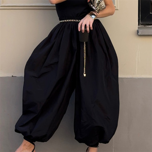 2025 nouveau automne hiver mode jambe large <span class=keywords><strong>pantalon</strong></span> femmes Baggy Culottes <span class=keywords><strong>sarouel</strong></span> Aladdin décontracté <span class=keywords><strong>Chic</strong></span> Style <span class=keywords><strong>pantalon</strong></span> - Product Image 1