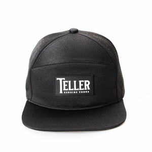 Di alta qualità personalizzabile professionale 6-pannello traforato modello foglia a tesa piatta Hip Hop Cap ragazze uso per la strada all'aperto - Product Image 2