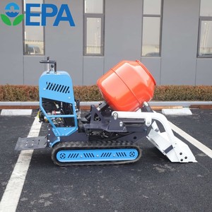 Mini camion malaxeur à béton autochargeant pour béton prêt à l'emploi, malaxeur à béton portable automatique sur roues - Product Image 3