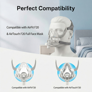 Sangle de remplacement pour <span class=keywords><strong>masque</strong></span> CPAP intégral – Sangle réglable souple pour masques respiratoires de sommeil – Meilleures ventes, grand stock disponible - Product Image 2