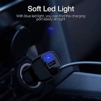 Chargeur de voiture USB, chargeur rapide 3.0, chargeur automatique, câble rapide Micro Type C pour téléphone portable, pour Huawei, pour iPhone, chargeurs Android, outils
