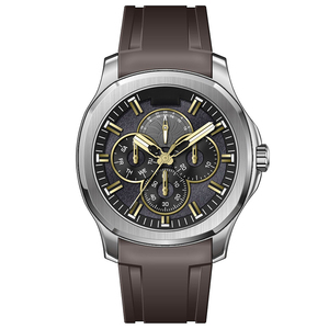 Màu xanh ip mạ 316L thép không gỉ trường hợp xem sang trọng <span class=keywords><strong>Chronograph</strong></span> <span class=keywords><strong>10</strong></span> bar Nhật bản hoặc Thụy Sĩ phong trào u3048 - Product Image 6