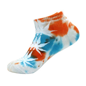 Chaussettes courtes en gros de haute qualité à motif feuille d'érable, épaisses, à séchage <span class=keywords><strong>rapide</strong></span>, florales d'automne, colorées, pour skateboard, hip-hop, couple - Product Image 4