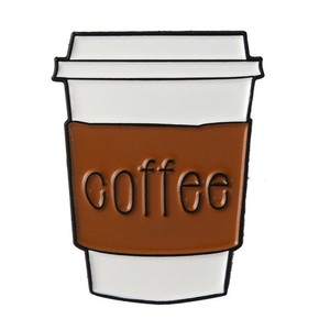 Nhà Máy Có Thể Tùy Chỉnh Pins Phim Hoạt Hình Ly Cà Phê Kim Loại Phù Hiệu Mềm Men Quà Tặng Nhỏ Đúc Kim Loại Thủ Công Mỹ Nghệ Quần Áo Túi Phụ Kiện - Product Image 6