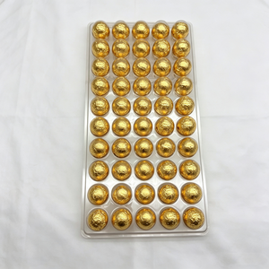 Bandeja de Plástico PET Transparente al por Mayor con 50 Cavidades para Envasado de Trufas de Chocolate <span class=keywords><strong>Ferrero</strong></span> Rocher y Chocolate Negro - Product Image 4
