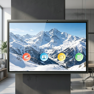Tableau blanc interactif intelligent 75 pouces 4K Android Windows IR Écran tactile 20 points Panneau plat numérique pour l'enseignement OEM - Product Image 1