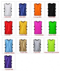 เสื้อกั๊กโลโก้แบบยูนิเซ็กซ์ สำหรับโปรโมชั่น ผลิตจากโพลีเอสเตอร์ 100% ขายส่ง ปรับแต่งได้ ระบายอากาศได้ดี เสื้อกั๊กตาข่ายสำหรับฝึกซ้อมฟุตบอลแบบซับลิเมชั่น - Product Image 3