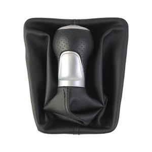 Cache-poussière en cuir pour pommeau de levier de vitesse Audi, ajustement ergonomique, modèle A4 S4 B8 FCXN-C17 - Product Image 1