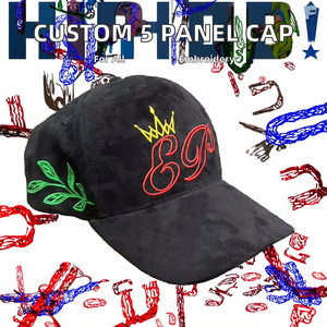 Gorras de Béisbol Unisex de 5 Paneles de Lona/Sarga de Algodón de Saleh Enterprises, Ajustables, Casuales, Ligeras, Transpirables e Impermeables - Product Image 2
