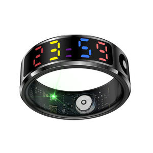 Nouvelle bague connectée intelligente avec moniteur de fréquence cardiaque, d'oxygène sanguin et de sommeil, étanche, pour le suivi sportif Android et iOS - Product Image 4