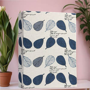 Álbum de fotos de cubierta de tela 100 bolsillos 4x6 fotos billetera portátil libro de memoria para fotos de vacaciones de aniversario de boda familiar - Product Image 2