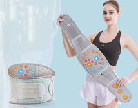 Ceinture de soutien lombaire magnétique réglable et respirante pour femmes et hommes, en Spandex et Nylon, pour soulager les douleurs du bas du dos
