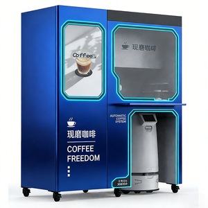 Горячая распродажа, Роботизированная Кофеварка Barista, автоматическая кофемашина с функцией SDK, торговый автомат для бара - Product Image 4