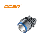 GCAR Phare antibrouillard tout-terrain bi-LED haute puissance 2 pouces 6000K IP67 étanche compact universel pour conduite assistée et rétrofit automobile