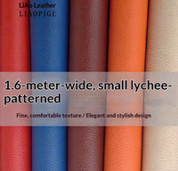 Tissu d'ameublement en similicuir PVC de 16 m de large pour voiture et tête de lit de canapé - Matériau en similicuir résistant à l'abrasion pour le bricolage fait main