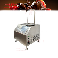 Machine de Fabrication de Chocolat LST Automatique Rose Doré Prestige, Petite Machine à Fondre le Chocolat à Vendre, Distributeur de Chocolat Chaud