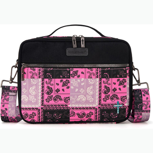 Muestra Gratuita: Funda Clásica para Biblia, Estuche Protector para Libros, Cubierta de Biblia de Cuero PU para Iglesia - Product Image 1