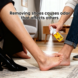 Spray Lozione per Rimozione Batteri e Odori del Piede d'Atleta, Prevenzione Infezioni, Cura Quotidiana della Pelle dei Piedi - Product Image 1