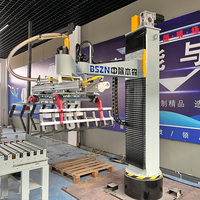 Ligne de production robotisée de machine d'empilage de manipulateur de palettiseur de colonne d'empileur industriel personnalisé pour le Offre Spéciale de palette de boîte