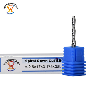 Chiến binh của <span class=keywords><strong>bit</strong></span> downcut End <span class=keywords><strong>Mill</strong></span> 1/<span class=keywords><strong>8</strong></span> inch End <span class=keywords><strong>Mill</strong></span> <span class=keywords><strong>3</strong></span>/<span class=keywords><strong>8</strong></span> "downcut xoắn ốc Router bits cho cắt gỗ - Product Image 6