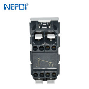 Module 45*22.5mm Vente Directe Usine <span class=keywords><strong>Interrupteur</strong></span> 1 Gang 1 Voie 250V/16A Câblage Sans Vis - Product Image 5