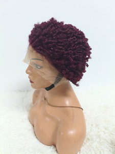 Promoción Letsfly: Peluca Afro Rizada sin Pegamento de $24.6, Base Transparente, 200% de Densidad, Cabello Humano, Frente de Encaje 13x4, Venta al Por Mayor - Product Image 5