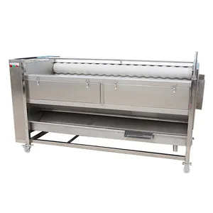 Voll automatische schraube typ kartoffel waschmaschine/mechanische kartoffel schäler