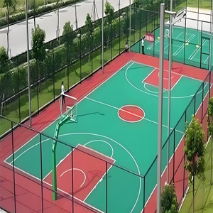 Cancha de Baloncesto Acrílica Elástica y Amortiguadora de Impactos INOLP, Ecológica, Fabricada en CN GUA - Product Image 1