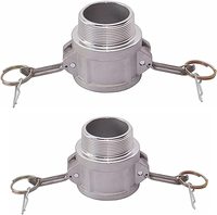 Raccords de verrouillage à came (2 "partie B) Raccord de tuyau à rainure à came Raccords Camlock,