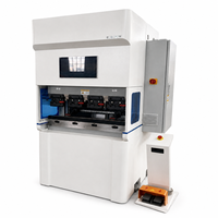 Presse plieuse électrique compacte pour pièces en cuivre et aluminium de la construction HVAC, machine de pliage CNC de précision