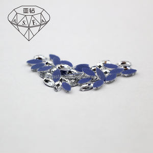 ASFA15 Navette Strass thermocollants 3*6 MM pour machine à thermocoller, pour la décoration de vêtements - Product Image 3